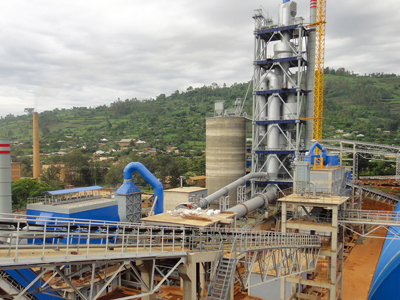 盧旺達1500TPD水泥生産線安裝現場